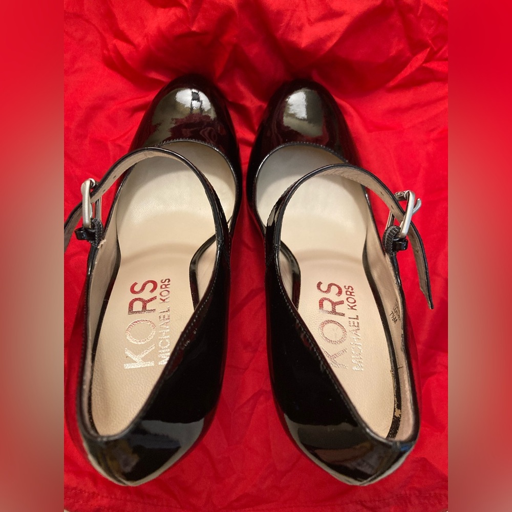 Michael Kors Black Patent Heels - Picture 7 of 11